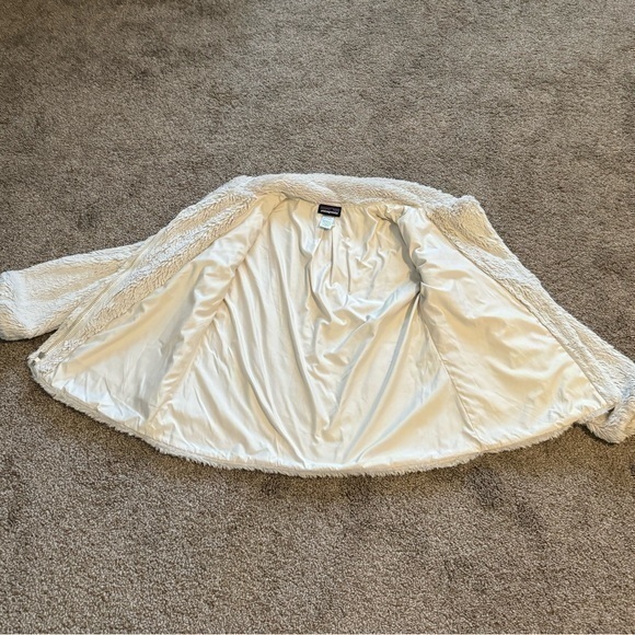 Patagonia‎ Pelage Faux Fur Sherpa Cozy Zip Jacket Small - Picture 6 of 13